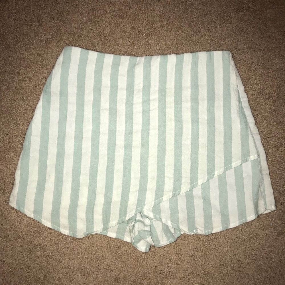 Striped skort